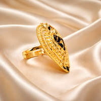 Luxury Designer Gold Plated Ring