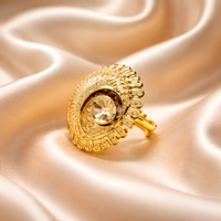 Traditional Designer Gold Plated Ring