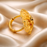 Elite Designer Gold Plated Ring