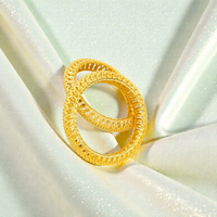 Royal Filigree 24K Gold-Plated Women’s Bangles Set