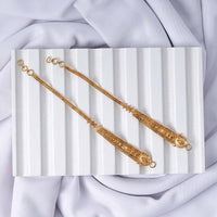 24K Gold Plated Designer Kaan Chain Ear Accessory